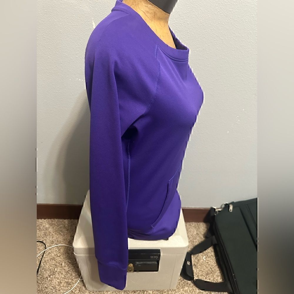 Nike ThermaFit Womens Small Purple Sweatshirt - Picture 4 of 7